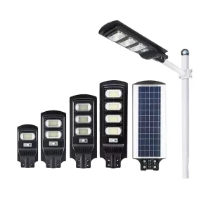Solar LED Street Light IP65 Waterproof LiFePO4 Lithium Battery Outdoor