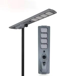 Solar LED Street Light With Camera Day Night Sensor & Backup Battery Indoor Outdoor Lamp for Garden Road
