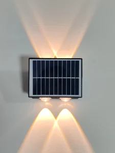 Solar LED Wall Lamp Outdoor Garden Solar Wall Lantern Farmhouse Outdoor Lamp Outdoor Solar Power Wall Lamp Sconces Up and Down