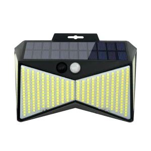 Solar LED Wall Light Outdoor Motion Sensor Waterproof Solar Powered Wall Lamp for Garden Courtyard Fence Patio Decoration