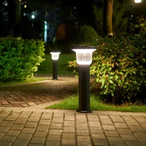 Solar Led Bollard Light Led Outdoor Waterproof LED Landscape Park Path Way Lawn Bollard Light Lawn Solar Lamp