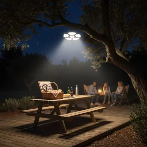 Solar Outdoor Hanging Light 1200lm Ip65 Split Motion Sensor Pendant Lamp With Remote and 5m Cable for Shed Gazebo Barn OEM ODM