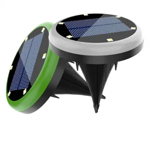 Solar Powered IP65 Waterproof ABS LED 5.5V Buried Light Outdoor Rainbow Landscape Decoration for Garden Lawn Plug In
