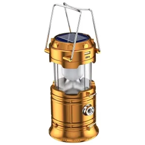 Solar-Powered Retro Pony Lamp LED 5W Ambient Light Rechargeable for Outdoor Emergencies, Camping Tents, and Street Vending