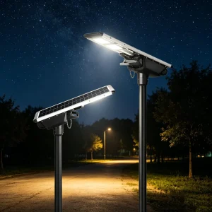 Solar Public Lighting All in One Integrated Solar LED Street Light IP66 Waterproof 60W High Lumen for Africa Road Project