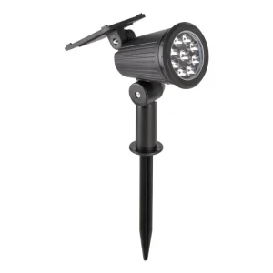 Solar Spotlight Garden Light Outdoor Landscape Road Light IP55 Warm White for Courtyard