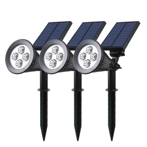 Solar Spotlights Adjustable Outdoor LED Solar Garden Light