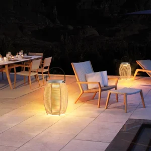Solar Stainless Steel LED Garden Light Portable Lantern Bright Lawn Light Camping Stove Tea Atmosphere Light