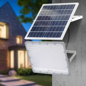 Solar Street Flood Light Dusk to Dawn 200W 500W 600W LED Outdoor Waterproof Reflector