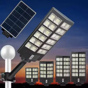 Solar Street Lamp All in One Integrated 500W 1000W 2000W 3000W With Remote Motion Sensor