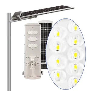 Solar Street Light 80W IP65 Waterproof Outdoor with Auto Cleaning
