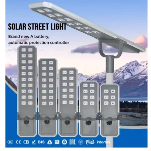 Solar Street Lights Outdoor Waterproof Bridge LED High Brightness Road Engineering Intelligent Sensing