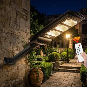 Solar Street Lights Solar Garden Lights Outdoor Lighting IP65 Waterproof and Lightning Protection CE Certification