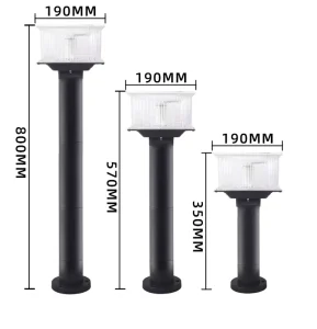 Solar Street Lights Waterproof Park Landscape Lights LED Solar Street Lights