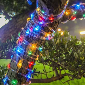 Solar String Lights Outdoor LED Solar Powered Path Lights for Lawn Patio Yard Walkway Decoration 10m 100LED