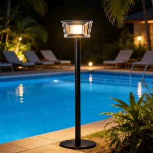 Solar-powered Outdoor LED Garden Lights Suitable for Waterproof Landscape Lighting in Roads Courtyards and Other Areas