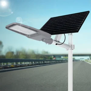 Split Outdoor IP65 Wall Mount Industrial 50000 Hours Lithium Battery 30w 60w 90w 150w 200w 6000 Lumen Solar LED Street Light
