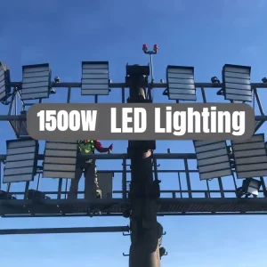 Sport Stadium Soccer Marine Led High Mast Flood Light IP65 IP67 Aluminum 500W 2000W