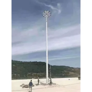 Steel Round 720w High Mast Led Stadium Light High Mast Pole Light for Outdoor Lighting 20m 25m 30m