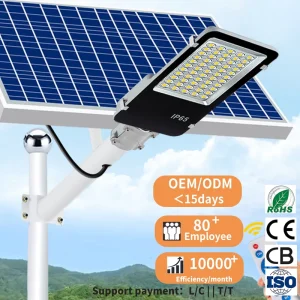 Super Bright Solar Street Light Outdoor IP67 Waterproof 500W 600W Solar LED Street Light Lamp With Remote Control Good Quanty