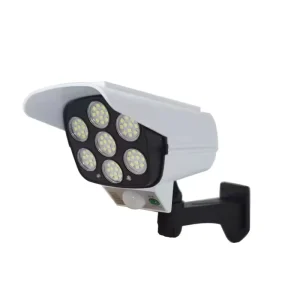 Surveillance Cameras LED Simulation Monitoring Security Lighting Outdoor Solar Motion Sensor Wall Lamp
