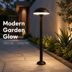 UFO Villa Courtyard Garden IP65 Waterproof Aluminum Modern SMD 12W Outdoor LED Path Lawn Light Height 0.8M