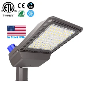 UL ETL IP66 100W 150W 240W 300W LED Area Parking Lot Shoebox Street Light
