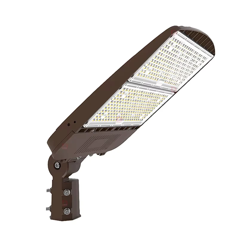 USA Stock 100w 150w IP65 LED Street Light Aluminum Photocell Sensor Dusk Dawn Parking Lot Lighting Electric Outdoor Road 3 Year