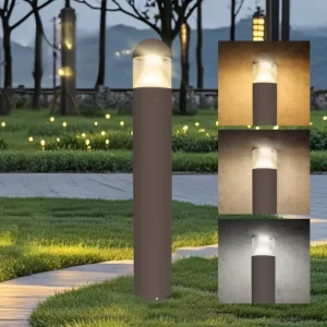 USA in Stock Outdoor LED Garden Lawn Light Aluminum Pathway Landscape Villa Courtyard Grassland Road Bollards Lights