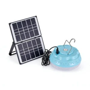 USB-Charged Solar Lamp Outdoor Emergency LED Light Waterproof Portable Hanging Garden Camping Tent Fishing PP