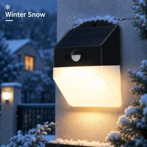 Use friendly Solar Wall Light with LED Hidden Design Soft Lighting IP65 Waterproof 3 Year Warranty for Outdoor Garden Fence Gate