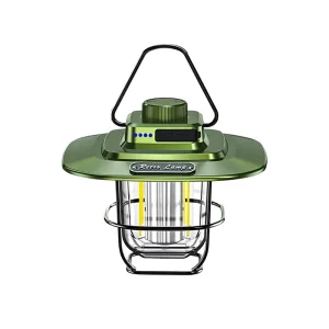 Vintage Portable Rechargeable Handheld LED Camping Lantern