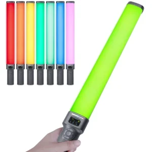 W270RGB 50CM Warm White Battery Operated Flexible RGB LED Tube Light for Headlights