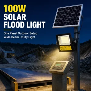 Warm White Highlight ABS+Glass Stadium Motion Sensor Outdoor Security IP66 Waterproof LED 30 400w Solar Reflector Flood Light