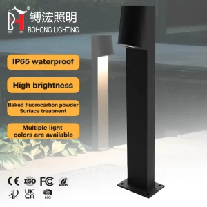 Waterproof Aluminum LED Garden Lawn Light with 220V AC Power and Motion Sensor
