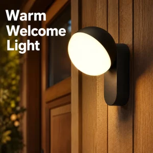Waterproof Aluminum Swivel Ball LED Wall Lamp 12W AC85-265V Modern Courtyard Patio Light B7005