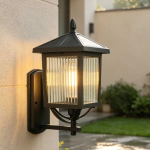 Waterproof Aluminum Vintage Style E27 Outdoor Wall Lamp