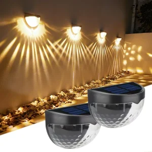 Waterproof Bright Garden Lamps Fence Landscape Solar Outdoor Wall Light for Corridor