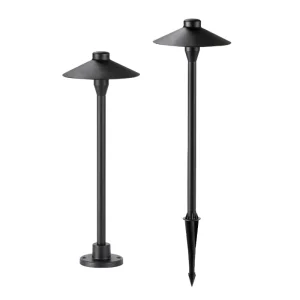 Waterproof Exterior Garden Light With Plug Spike Ground Mushroom LED Lawn Light