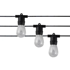 Waterproof Hanging S14 LED IP65 Outdoor Indoor Connectable Festoon String Lights