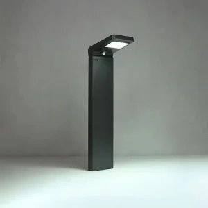 Waterproof IP65 Aluminum Solar LED Garden Lights PIR Motion Sensor Outdoor Landscape Bollard Lawn Lamps
