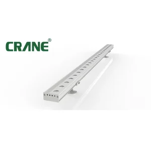 Waterproof IP65 DMX512 Aluminum LED Wall Washer Light DC24V Wall Mount Exterior RGB 18W/36W Building Outdoor Decoration