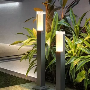 Waterproof IP65 Iron LED Lawn Light Touch Control 5W Ra80 120° Beam Angle Outdoor Garden Landscape Lighting