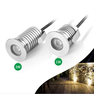 Waterproof IP67 Deck Step Lamp Terrace Ceiling Spotlight Recessed Stair Light Underground Spot Light Swimming Pool Lighting