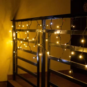 Waterproof IP67 Rated PVC Outdoor LED String Lights Multi Color Temperature Options High CRI 80 24 Month Warranty Festival