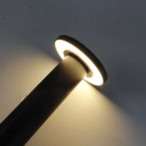 Waterproof LED Garden Bollard Light with Aluminum Body AC Power Supply for Outdoor Pole Lighting