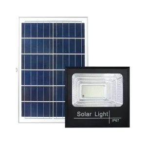 Waterproof LED Solar Flood Lights with Sensor Remote Controller for Garden Street Outdoor Places