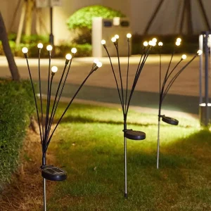 Waterproof Outdoor Solar Lights for Trail Garden Patio Decorative Lighting