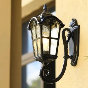 Waterproof Outdoor Wall Lamp for Villa Entrance Garden & Balcony European Retro Style