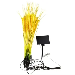 Waterproof Pathway Patio Yard Lawn Decoration Outdoor Powered Led Landscape Lighting Garden Solar Wheat Lights